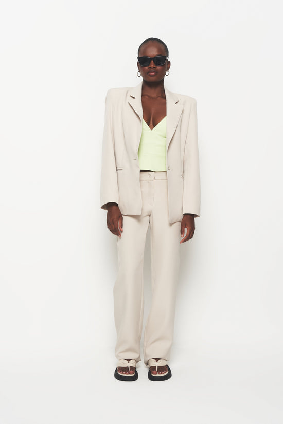 Tailored Blazer Brasilia Youse Beige